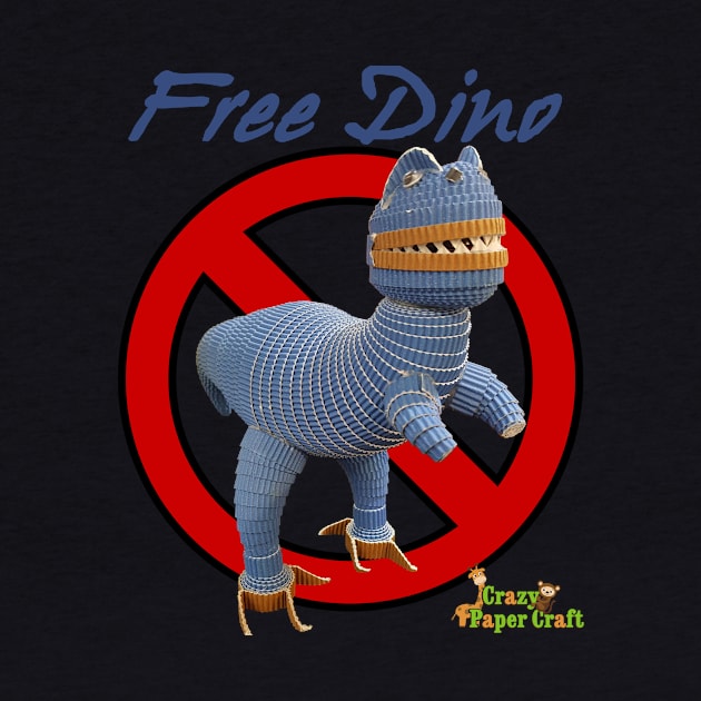 Free dino by CrazyPaperCraft